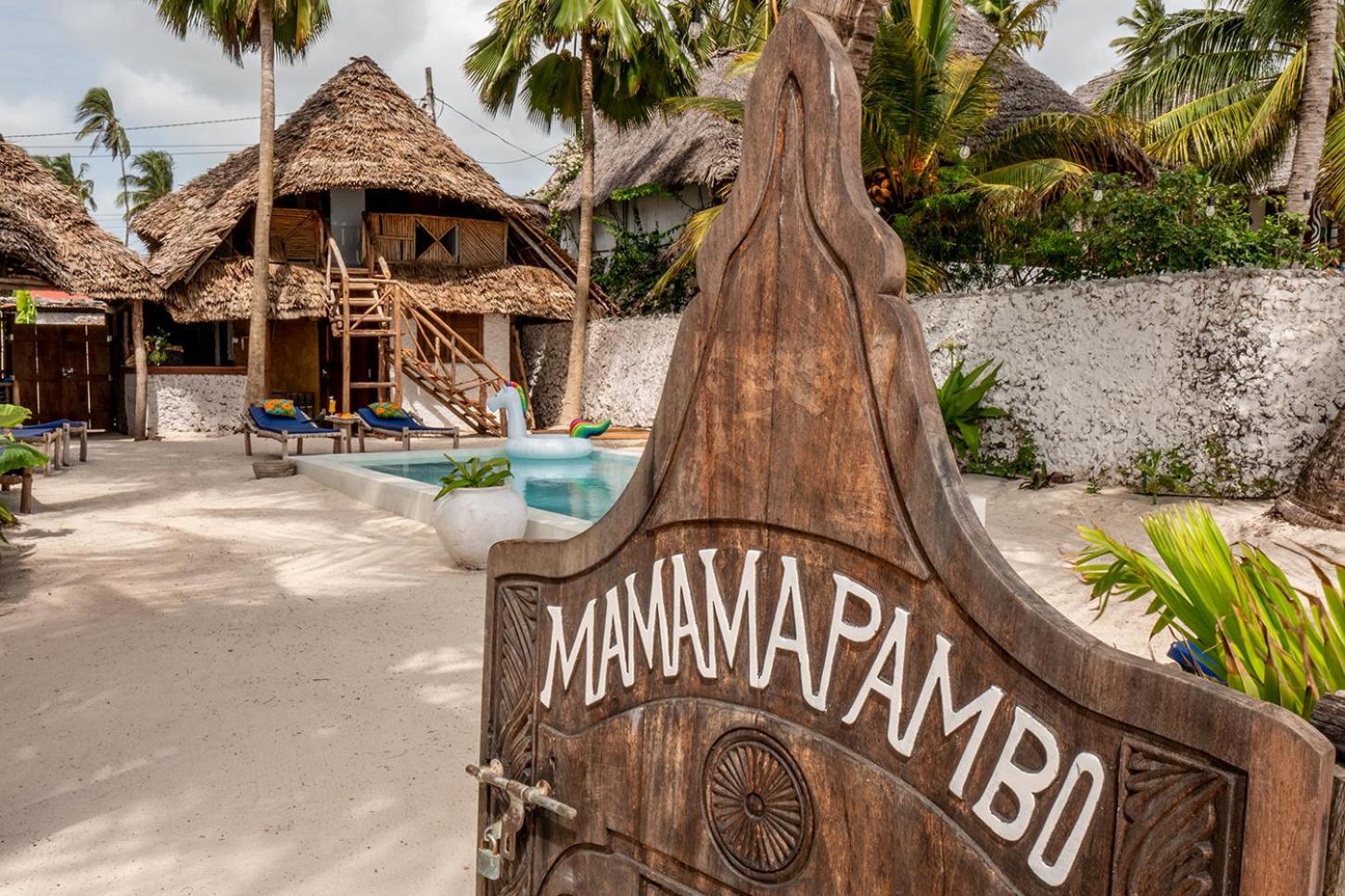 Mamamapambo Boutique Hotel Jambiani  Exteriér fotografie